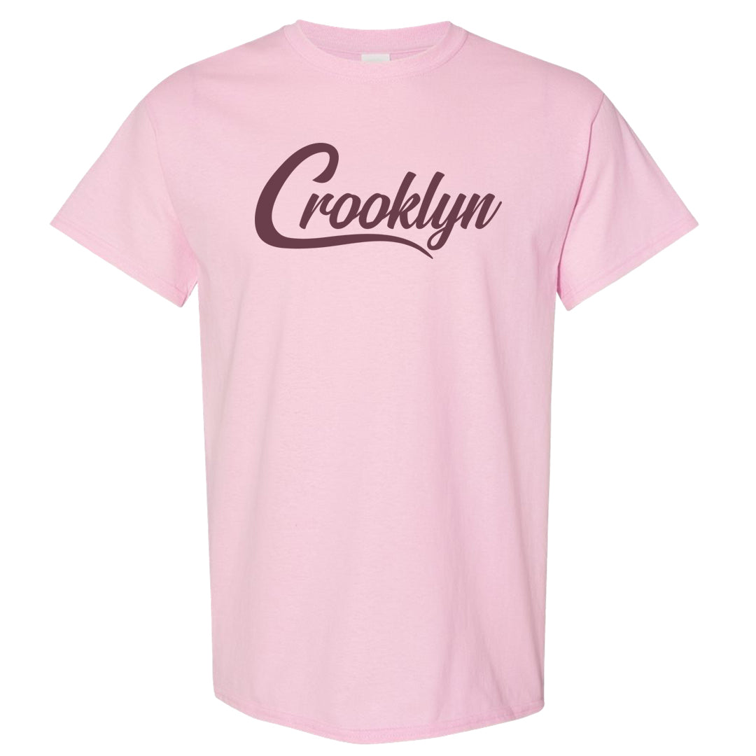 Teddy Bear Pink Low Dunks T Shirt | Crooklyn, Light Pink