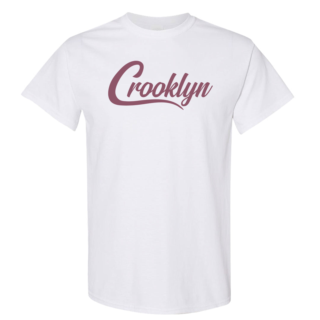 Teddy Bear Pink Low Dunks T Shirt | Crooklyn, White