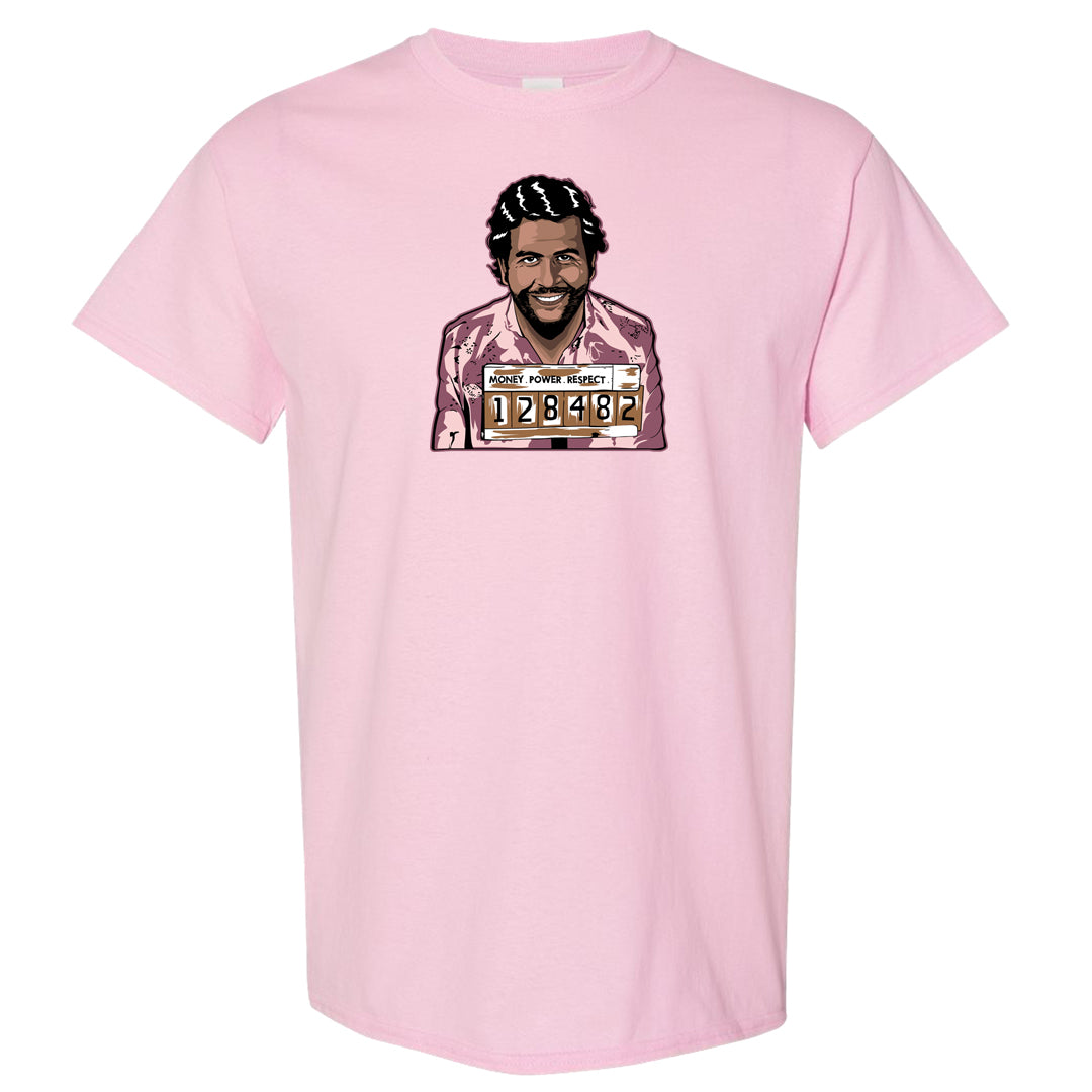 Teddy Bear Pink Low Dunks T Shirt | Escobar Illustration, Light Pink