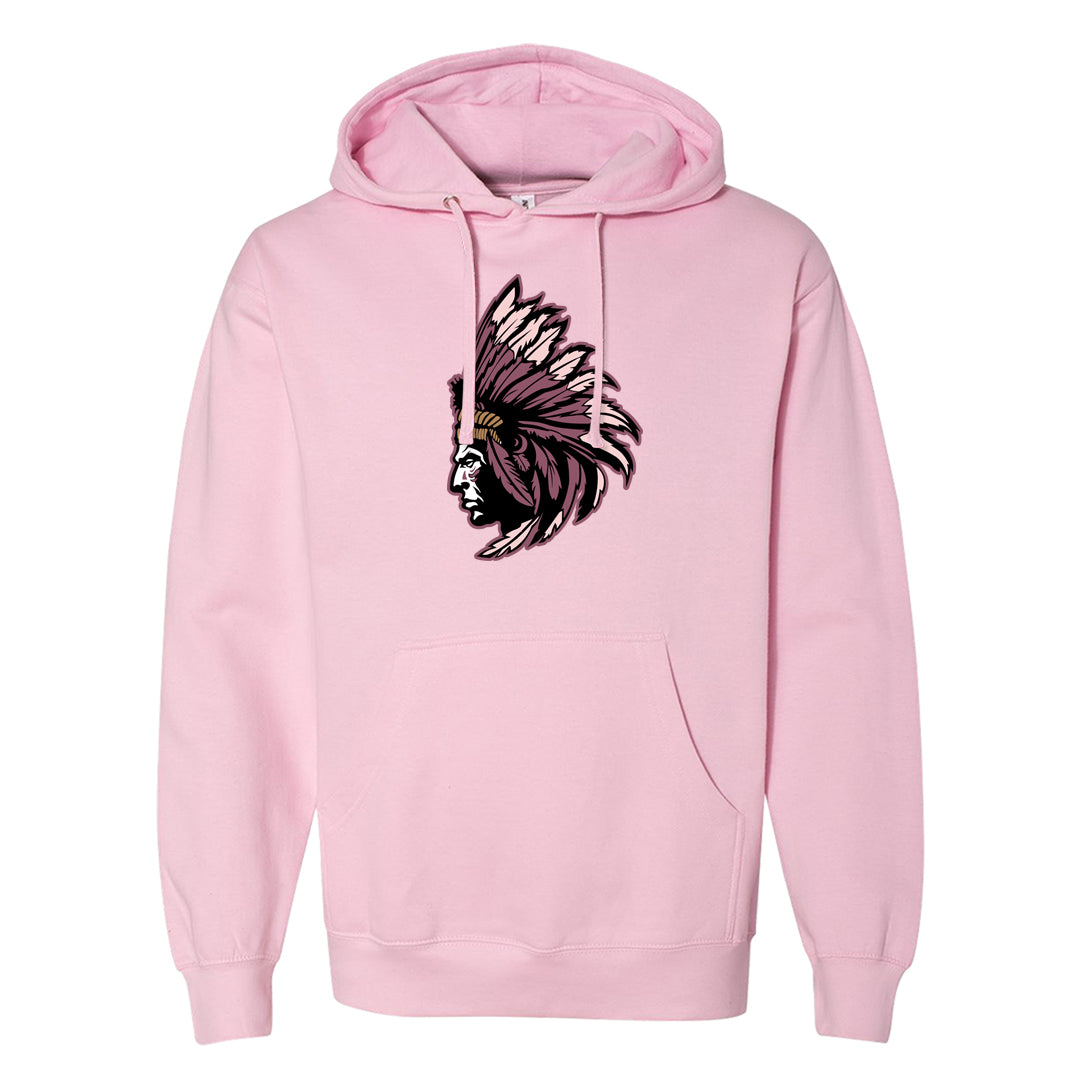 Teddy Bear Pink Low Dunks Hoodie | Indian Chief, Light Pink
