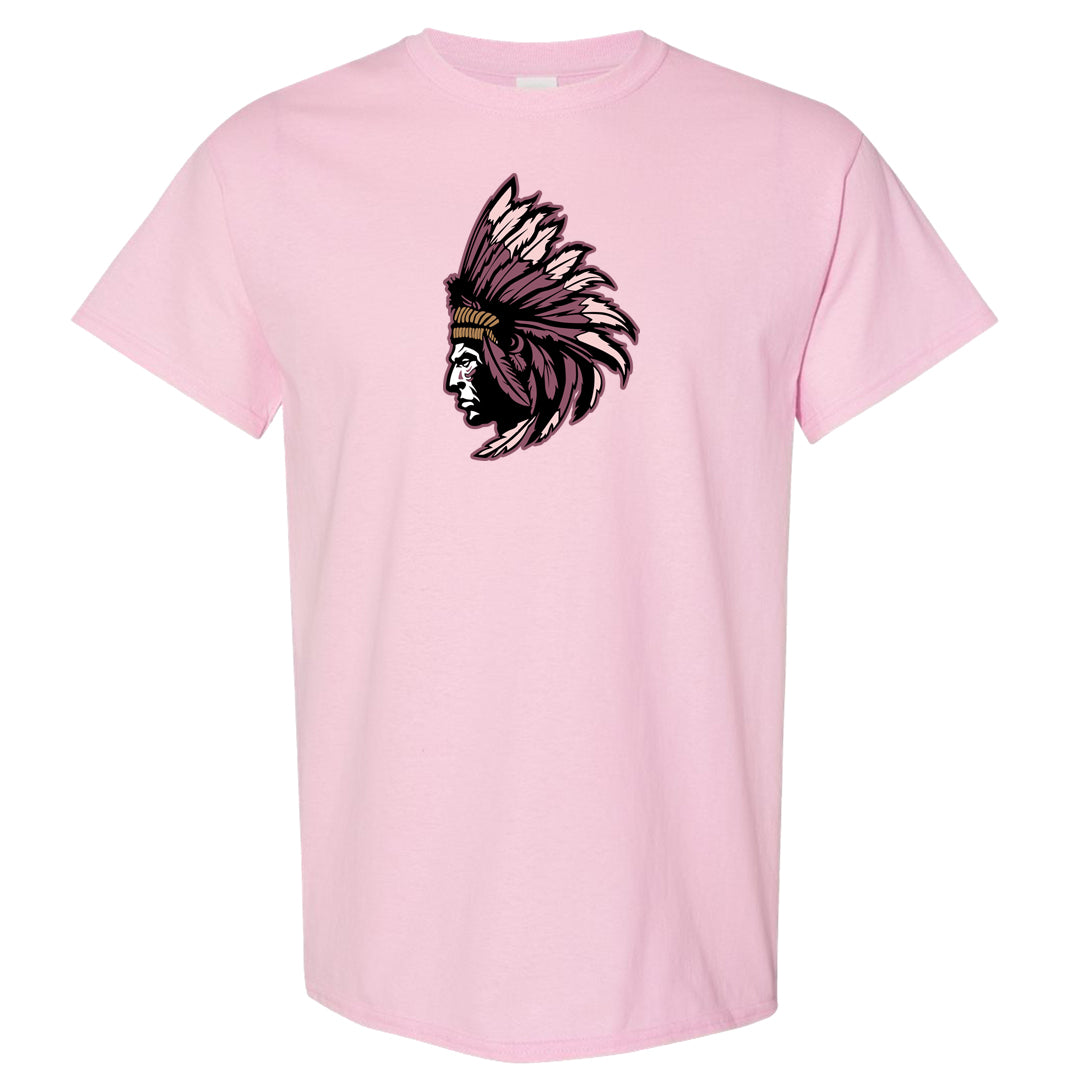 Teddy Bear Pink Low Dunks T Shirt | Indian Chief, Light Pink