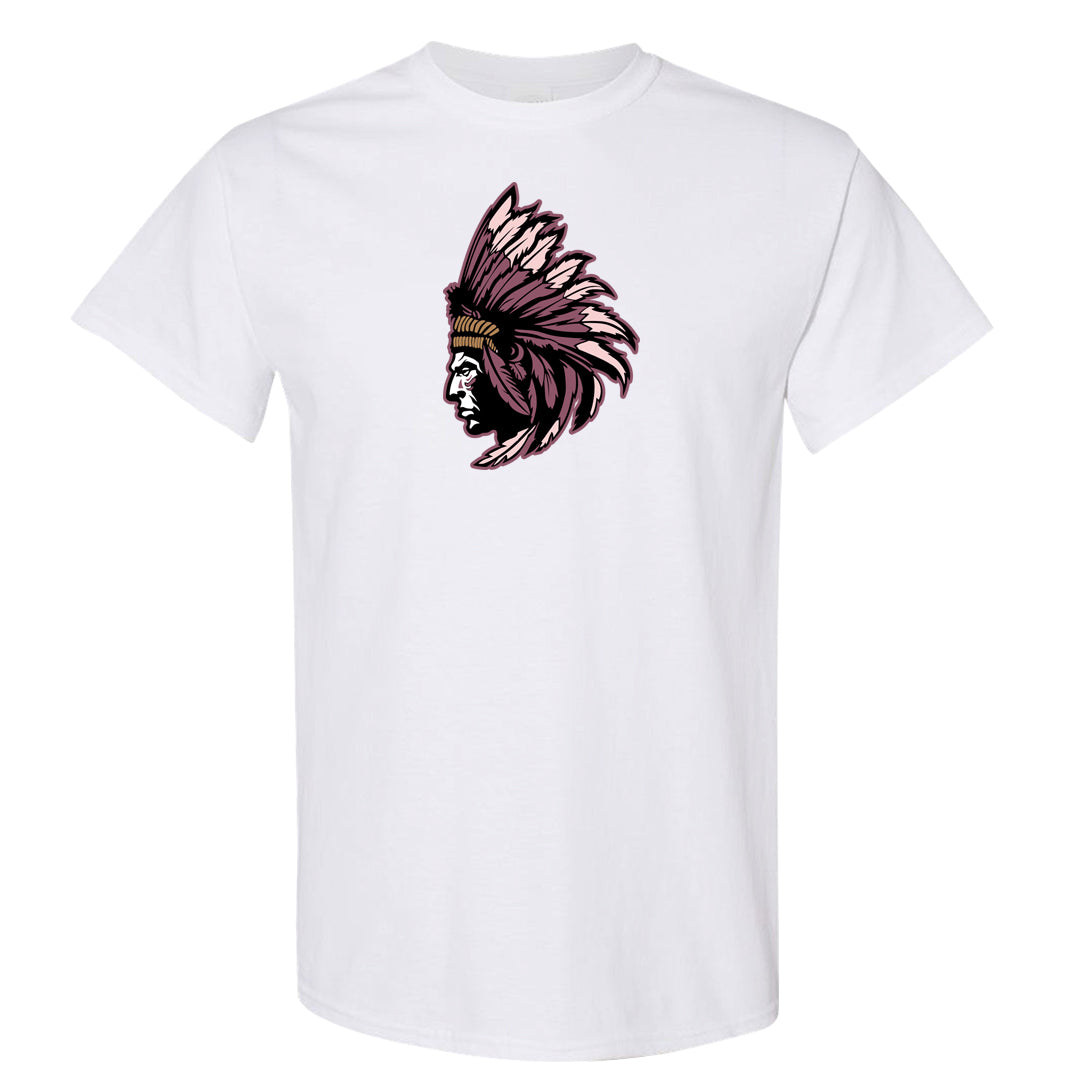 Teddy Bear Pink Low Dunks T Shirt | Indian Chief, White