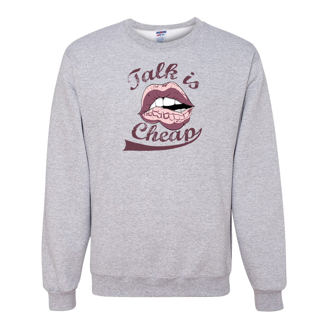 Teddy Bear Pink Low Dunks Crewneck Sweatshirt | Talk Lips, Ash