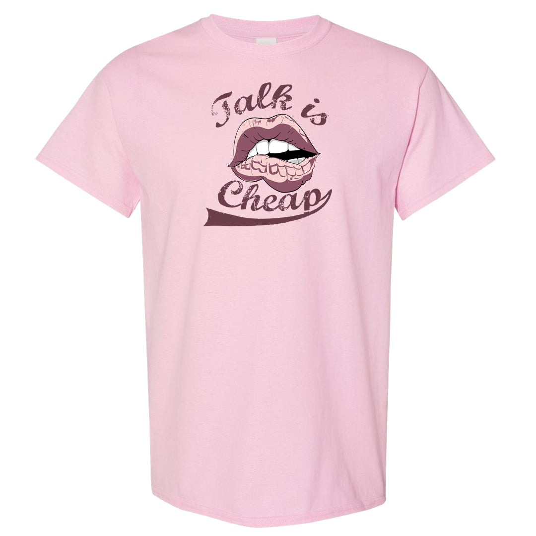 Teddy Bear Pink Low Dunks T Shirt | Talk Lips, Light Pink