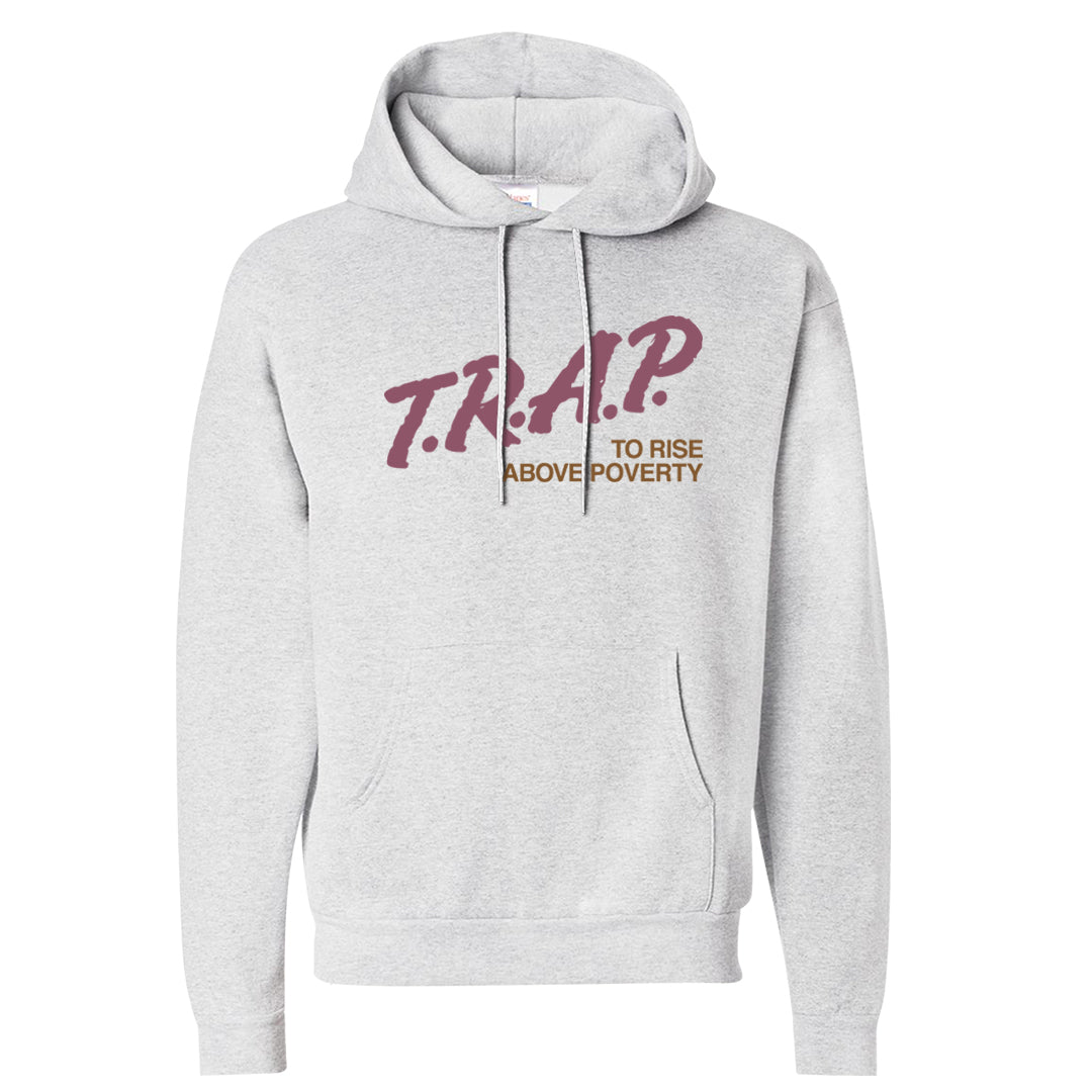 Teddy Bear Pink Low Dunks Hoodie | Trap To Rise Above Poverty, Ash