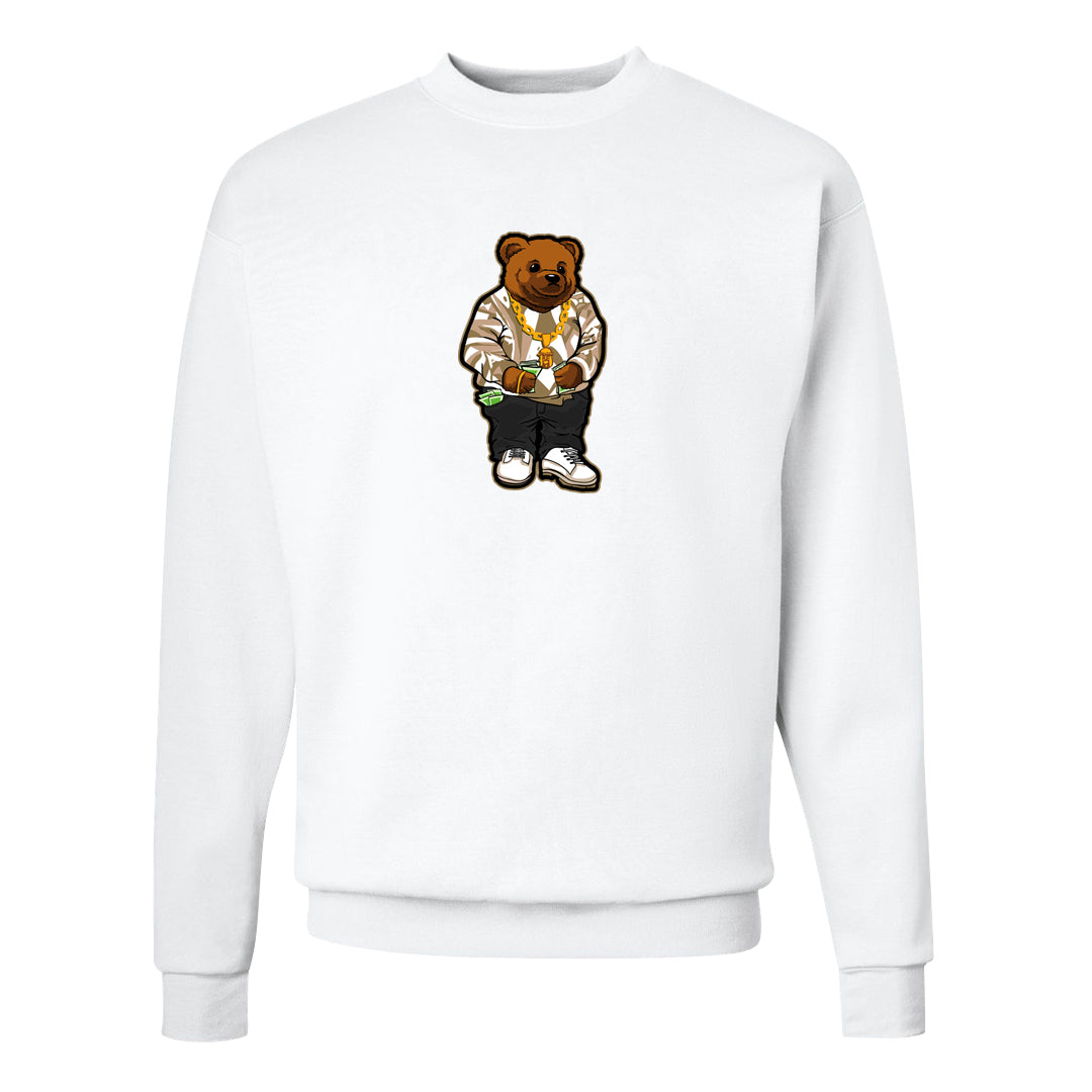 Future Is Equal Low Dunks Crewneck Sweatshirt | Sweater Bear, White