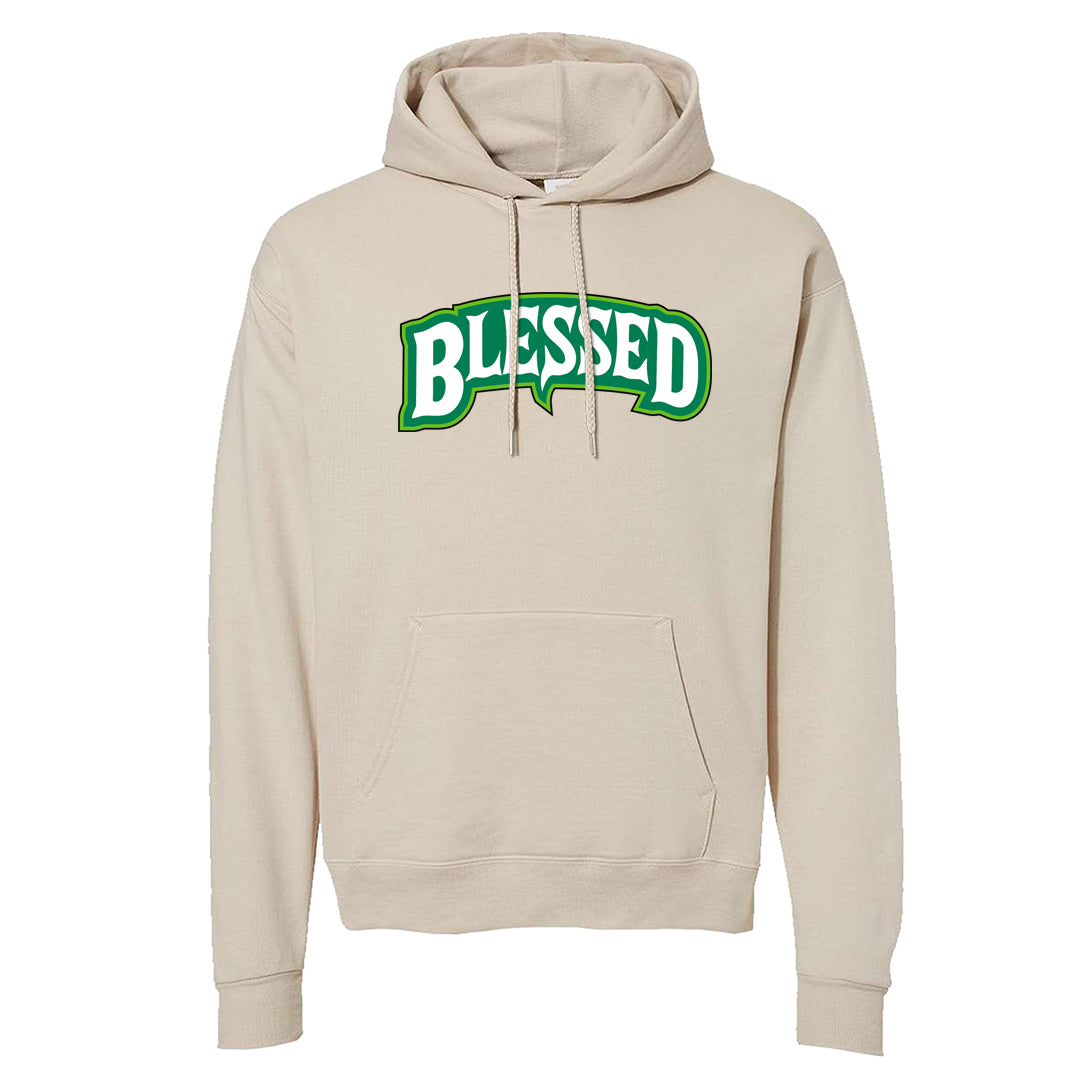 Future Is Equal Low Dunks Hoodie | Blessed Arch, Sand