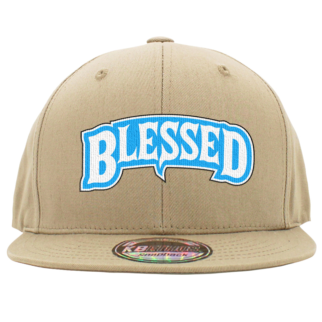 Future Is Equal Low Dunks Snapback Hat | Blessed Arch, Khaki