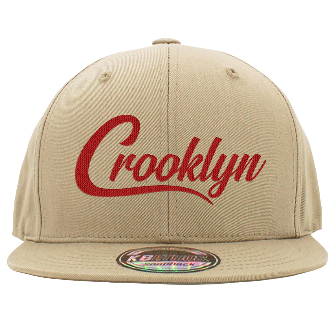 Future Is Equal Low Dunks Snapback Hat | Crooklyn, Khaki