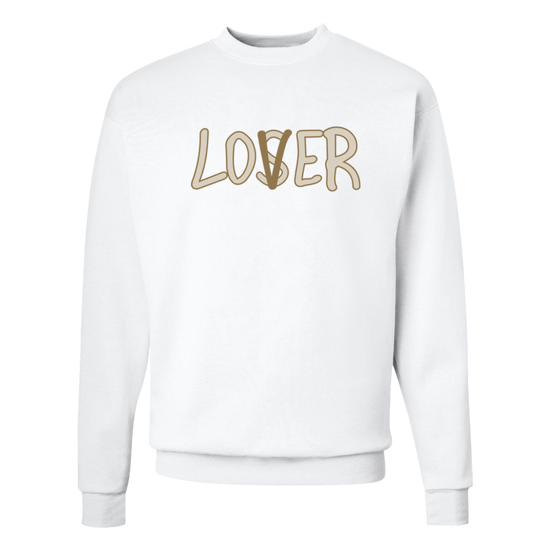 Future Is Equal Low Dunks Crewneck Sweatshirt | Lover, White