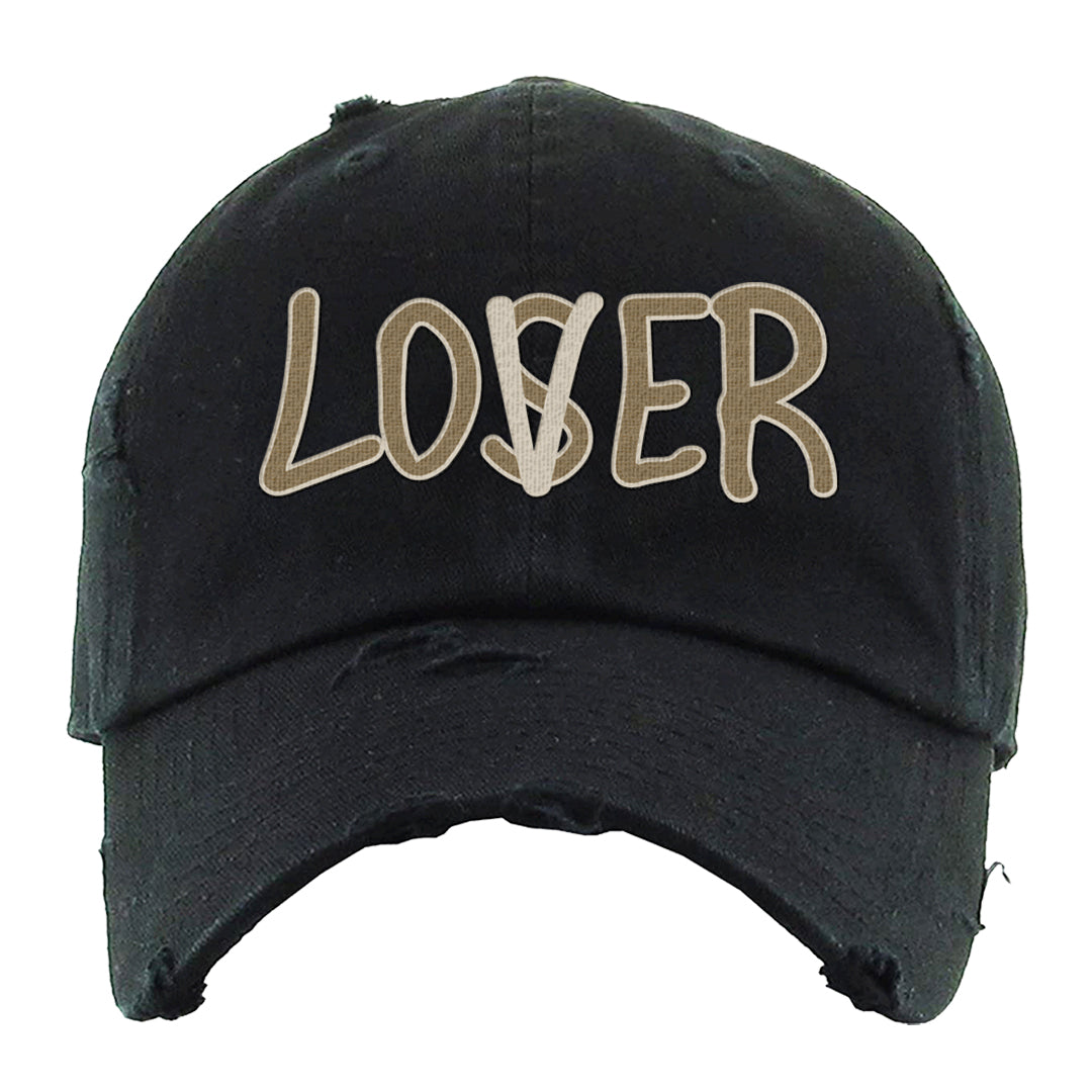 Future Is Equal Low Dunks Distressed Dad Hat | Lover, Black