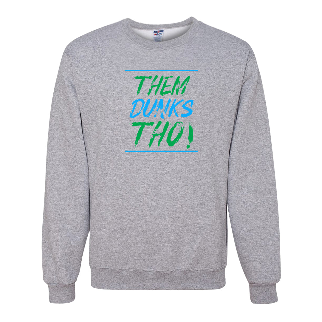 Future Is Equal Low Dunks Crewneck Sweatshirt | Them Dunks Tho, Ash