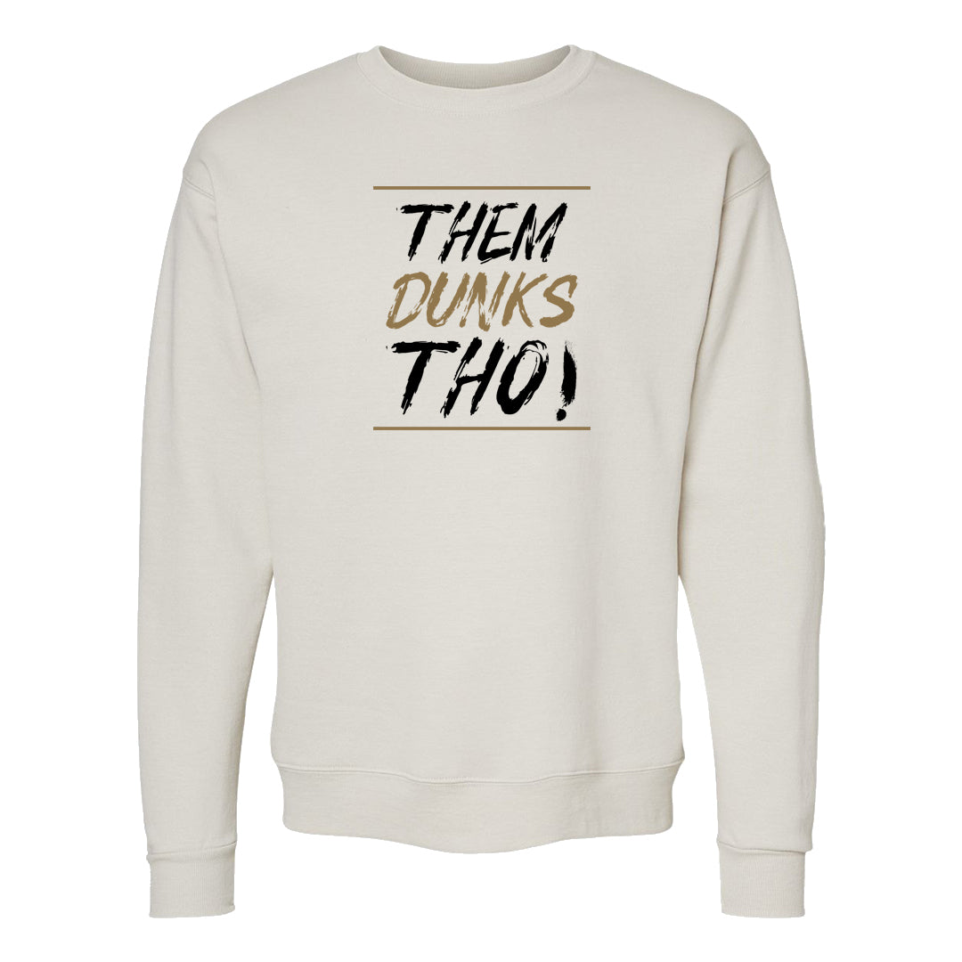 Future Is Equal Low Dunks Crewneck Sweatshirt | Them Dunks Tho, Sand