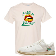 Future Is Equal Low Dunks T Shirt | Talk Lips, Natural