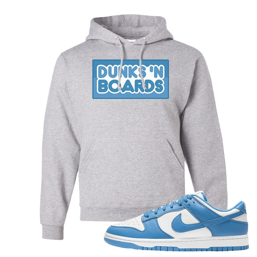 SB Dunk Low University Blue Hoodie | Dunks N Boards, Ash
