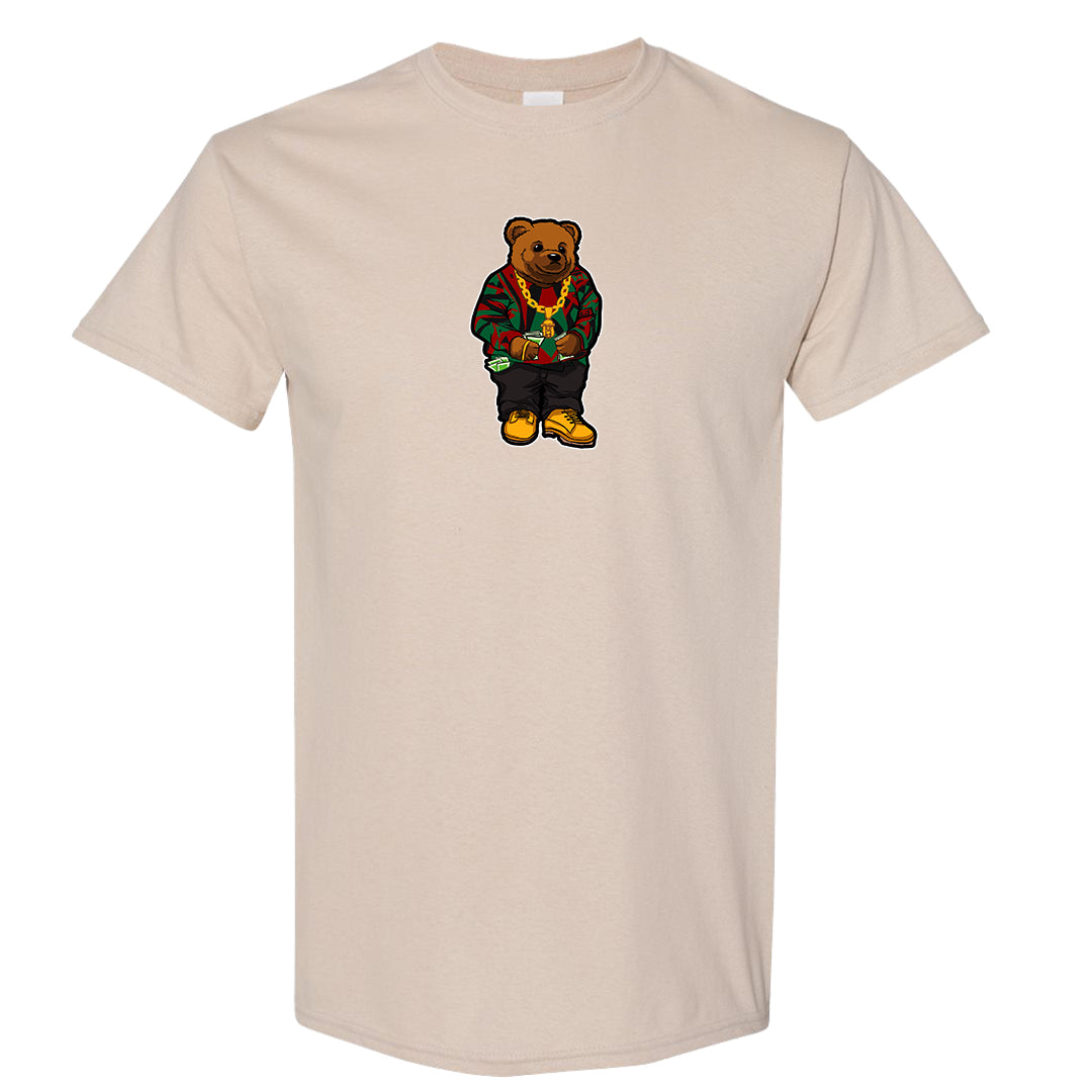 Plaid High Dunks T Shirt | Sweater Bear, Sand