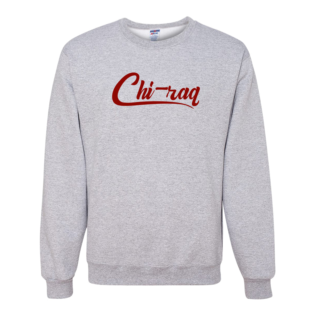 Plaid High Dunks Crewneck Sweatshirt | Chiraq, Ash
