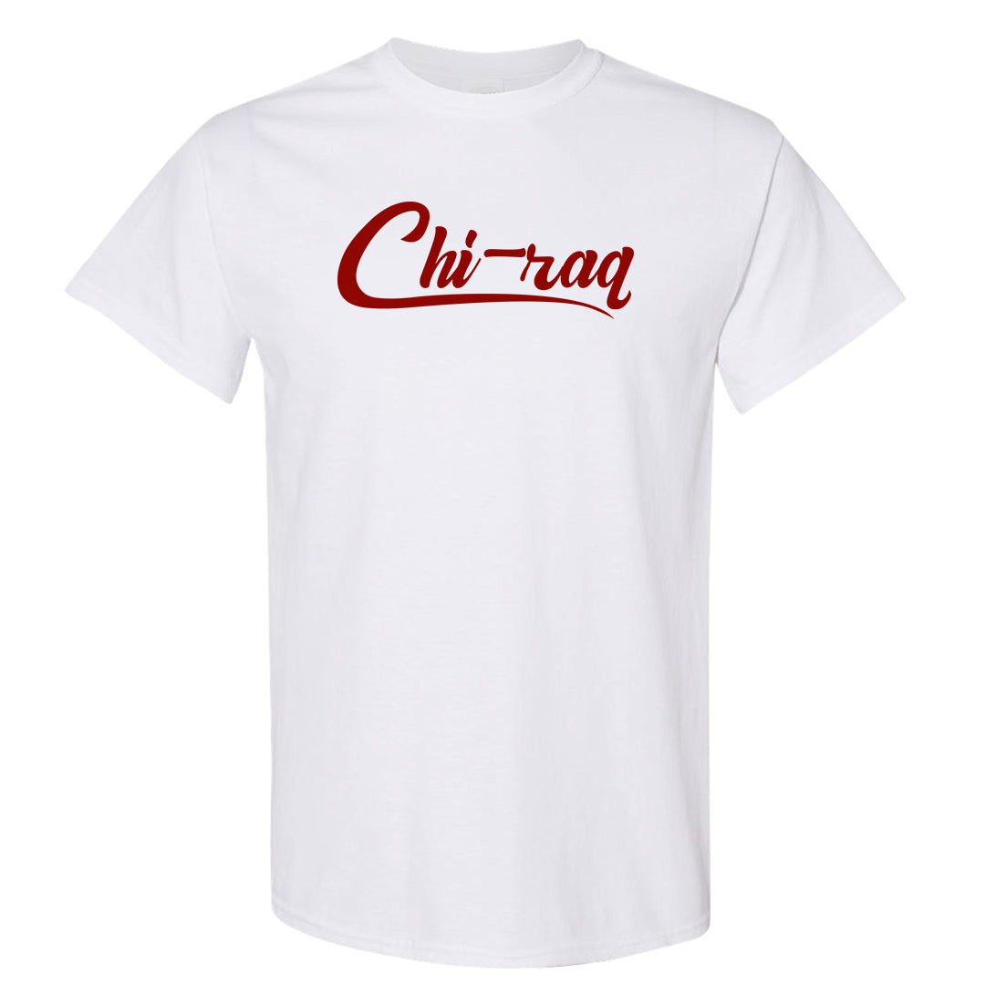 Plaid High Dunks T Shirt | Chiraq, White