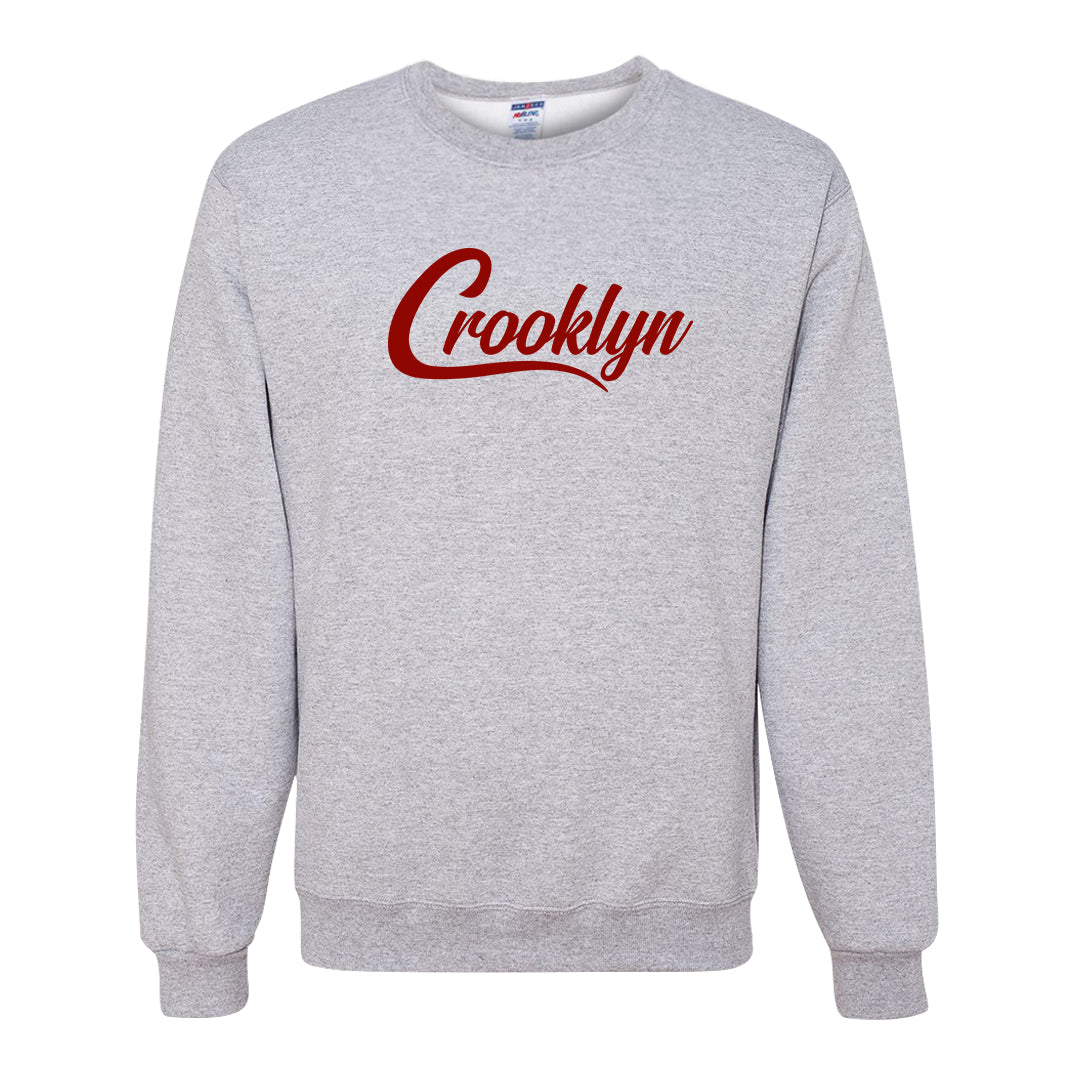 Plaid High Dunks Crewneck Sweatshirt | Crooklyn, Ash