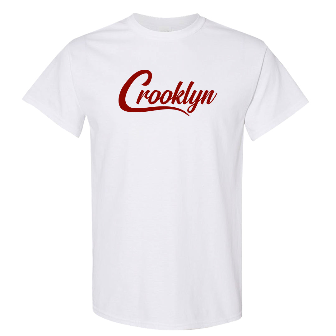 Plaid High Dunks T Shirt | Crooklyn, White
