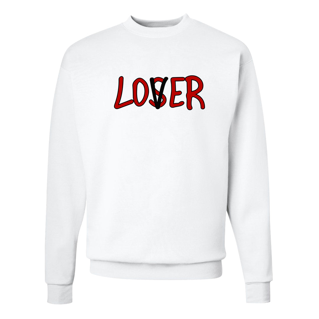 Plaid High Dunks Crewneck Sweatshirt | Lover, White
