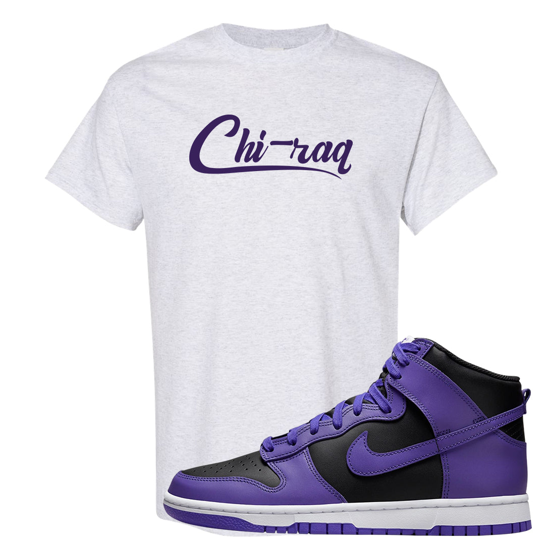 Psychic Purple High Dunks T Shirt | Chiraq, Ash