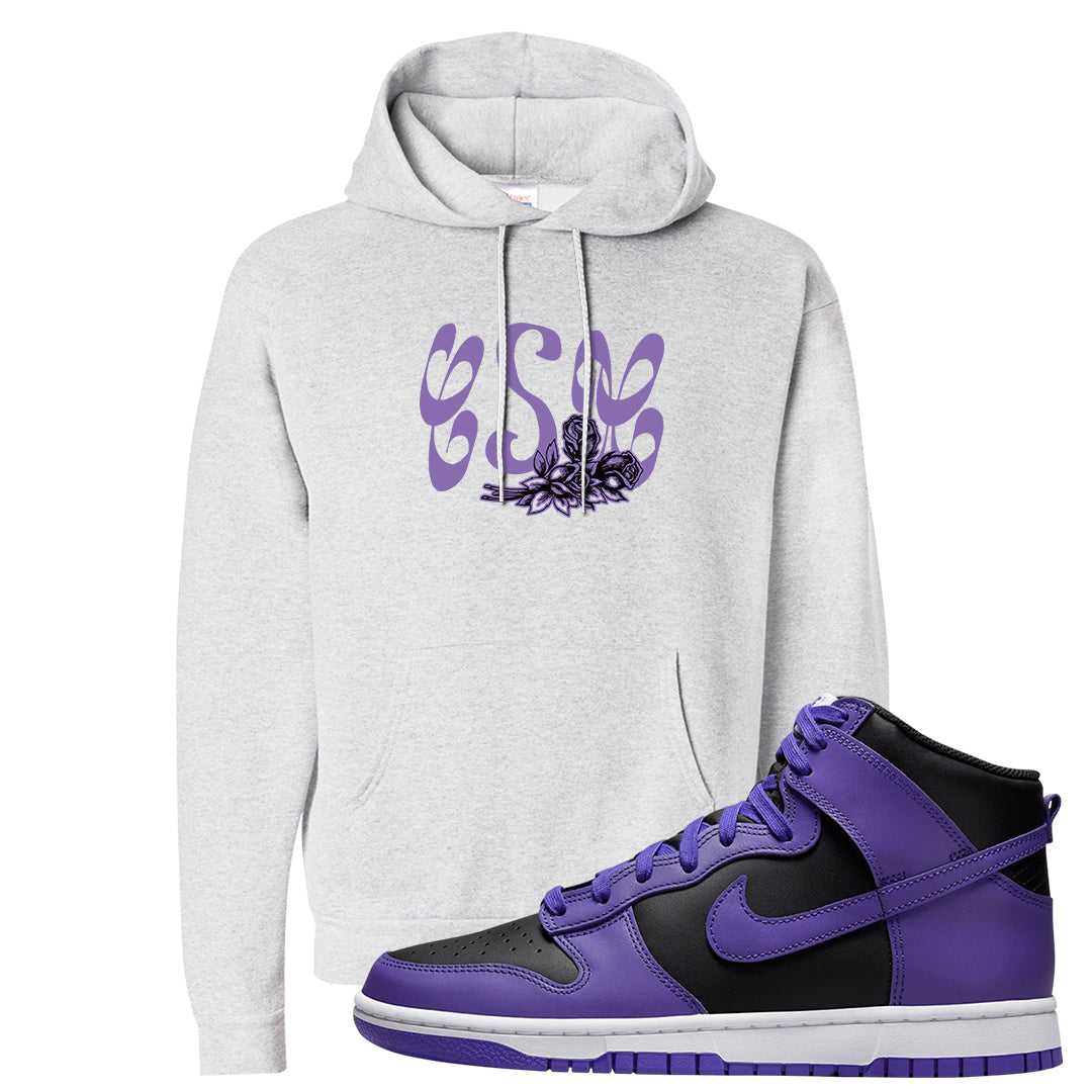 Psychic Purple High Dunks Hoodie | Certified Sneakerhead, Ash