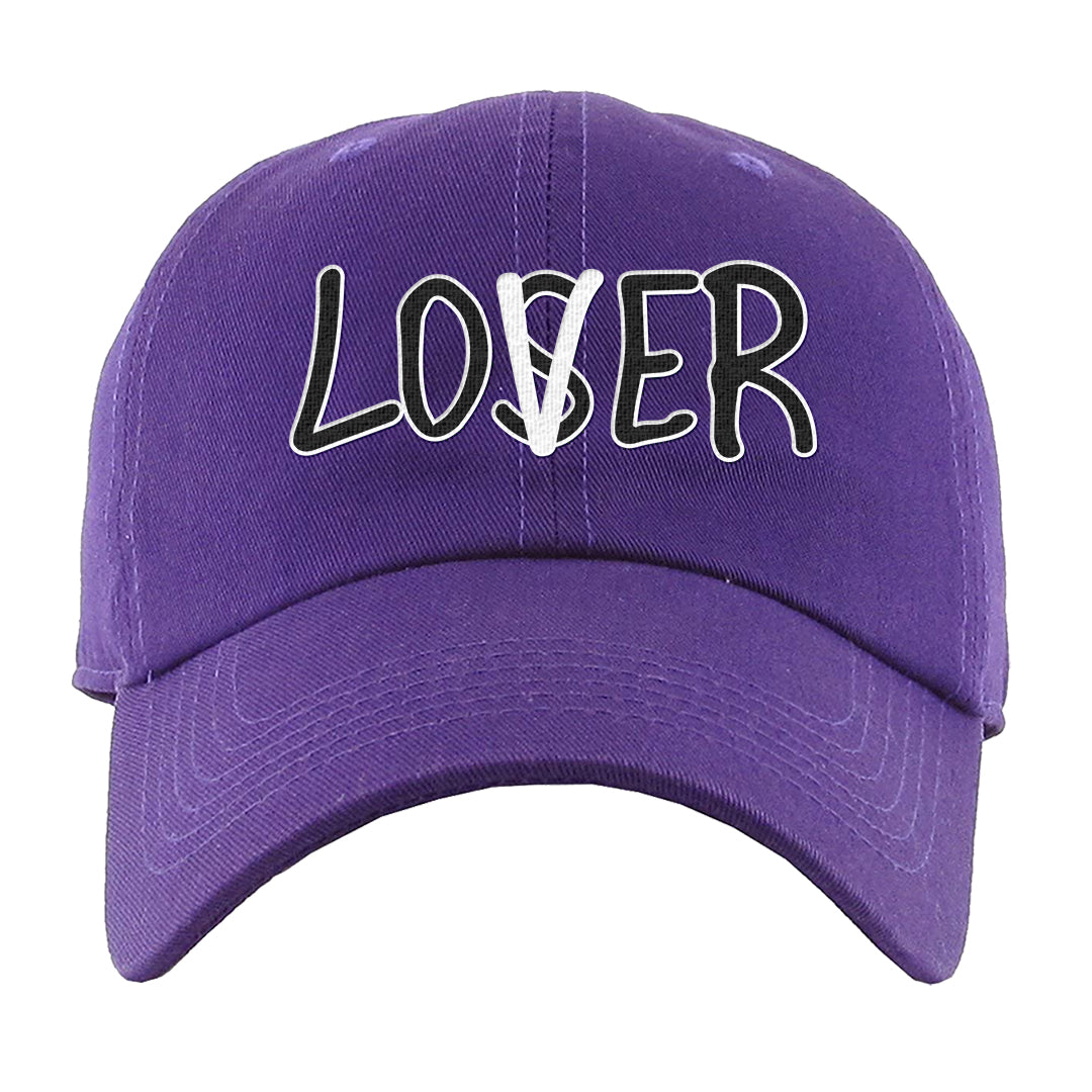 Psychic Purple High Dunks Dad Hat | Lover, Purple
