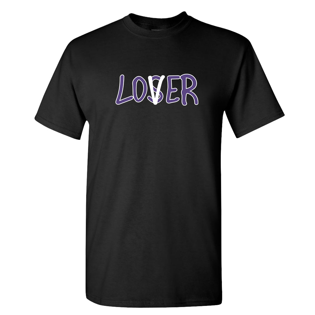 Psychic Purple High Dunks T Shirt | Lover, Black