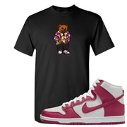 Sweet Beet High Dunks T Shirt | Sweater Bear, Black