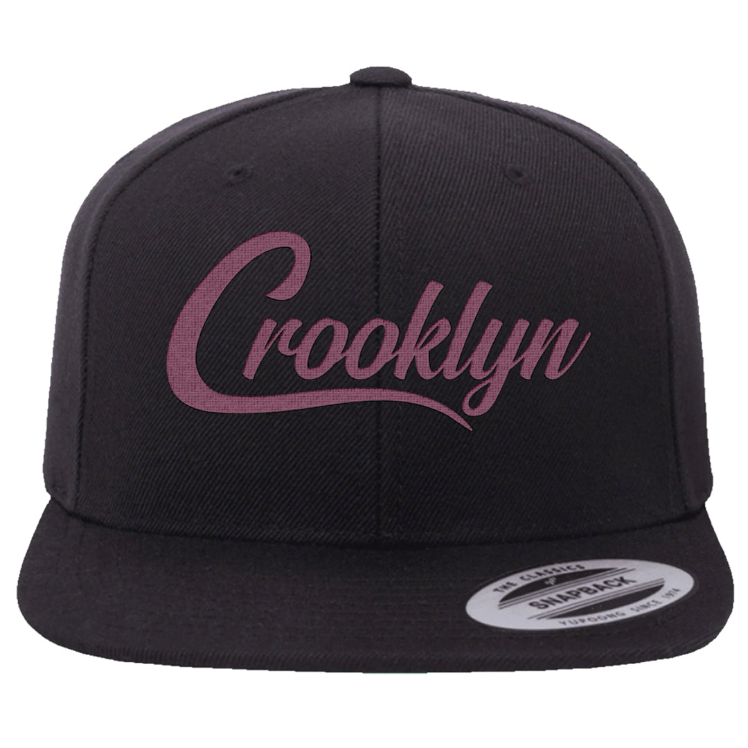 Sweet Beet High Dunks Snapback Hat | Crooklyn, Black