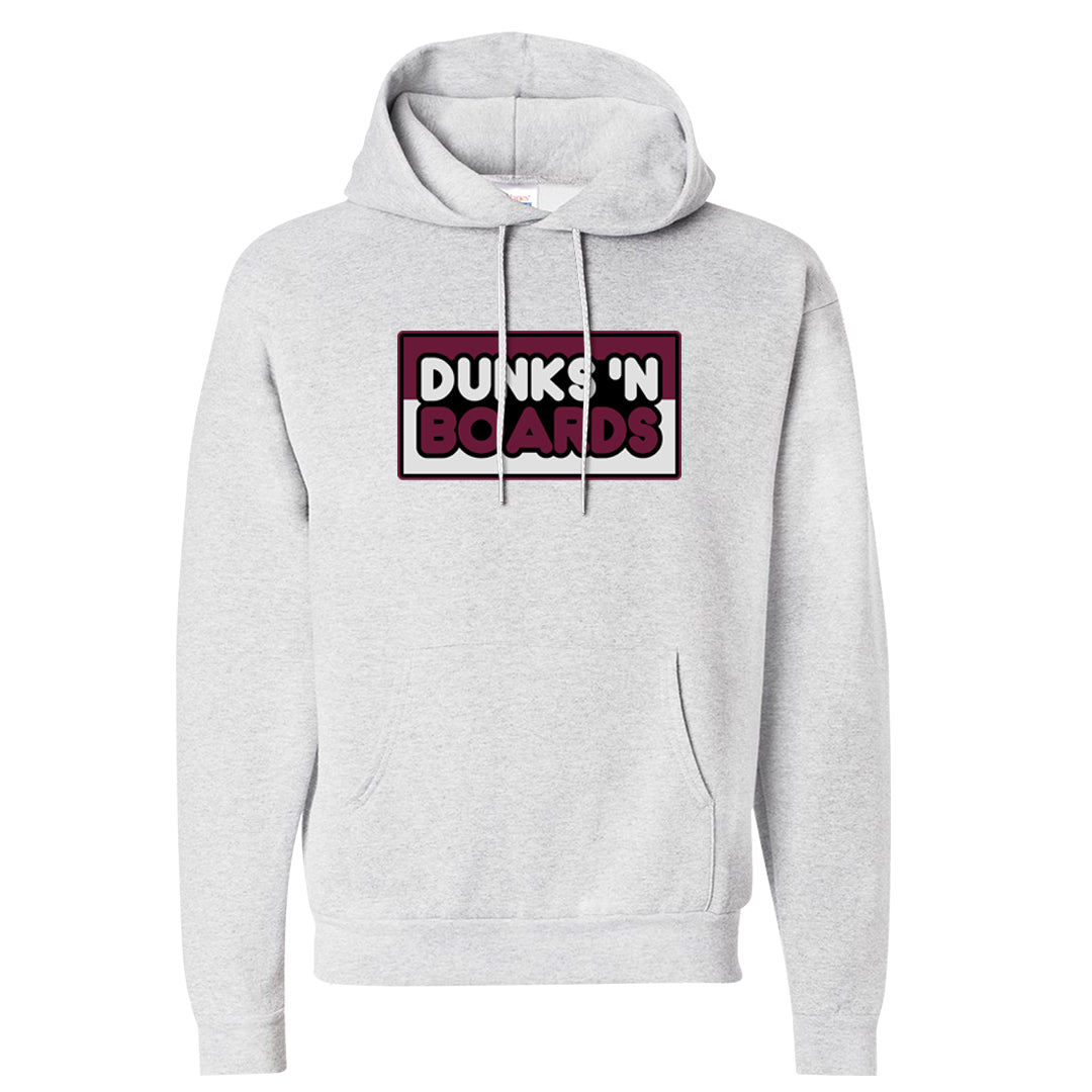 Sweet Beet High Dunks Hoodie | Dunks N Boards, Ash