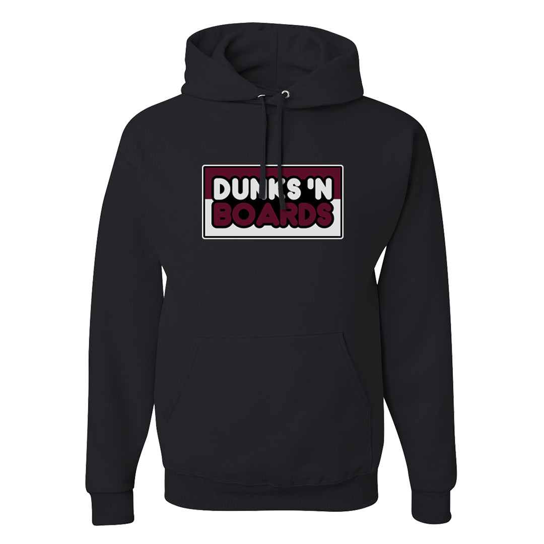 Sweet Beet High Dunks Hoodie | Dunks N Boards, Black