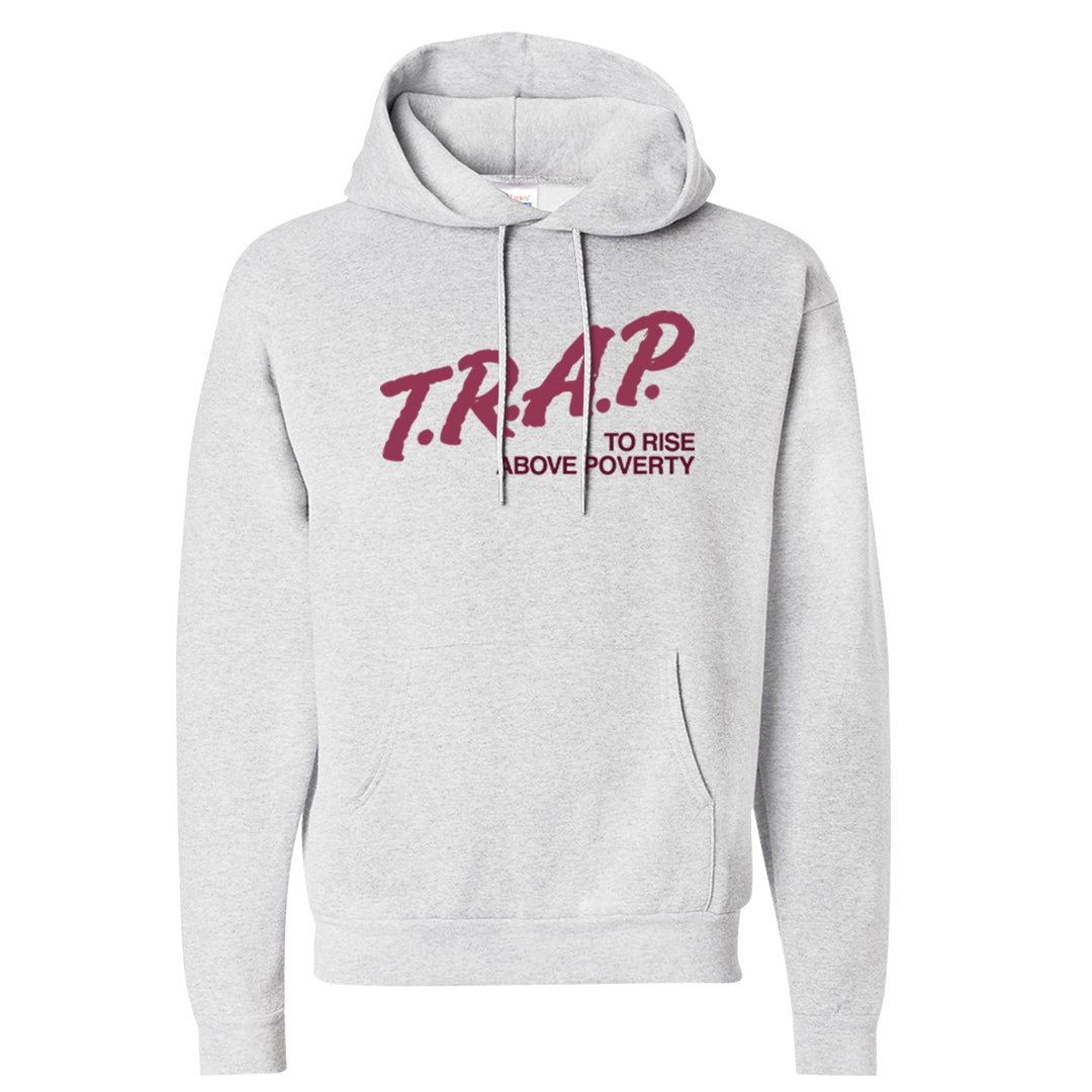Sweet Beet High Dunks Hoodie | Trap To Rise Above Poverty, Ash