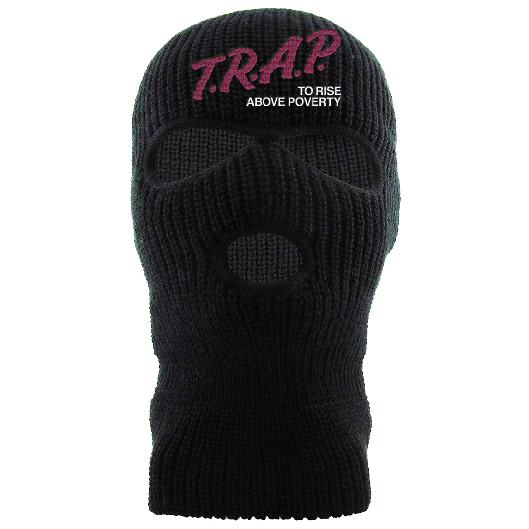 Sweet Beet High Dunks Ski Mask | Trap To Rise Above Poverty, Black