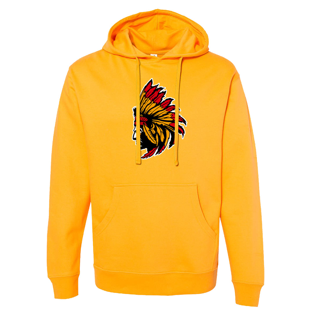 University Gold Black High Dunks Hoodie | Indian Chief, Gold