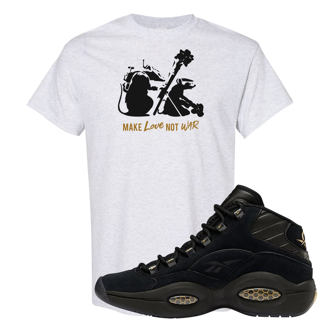 97 Lux Mid Questions T Shirt | Army Rats, Ash