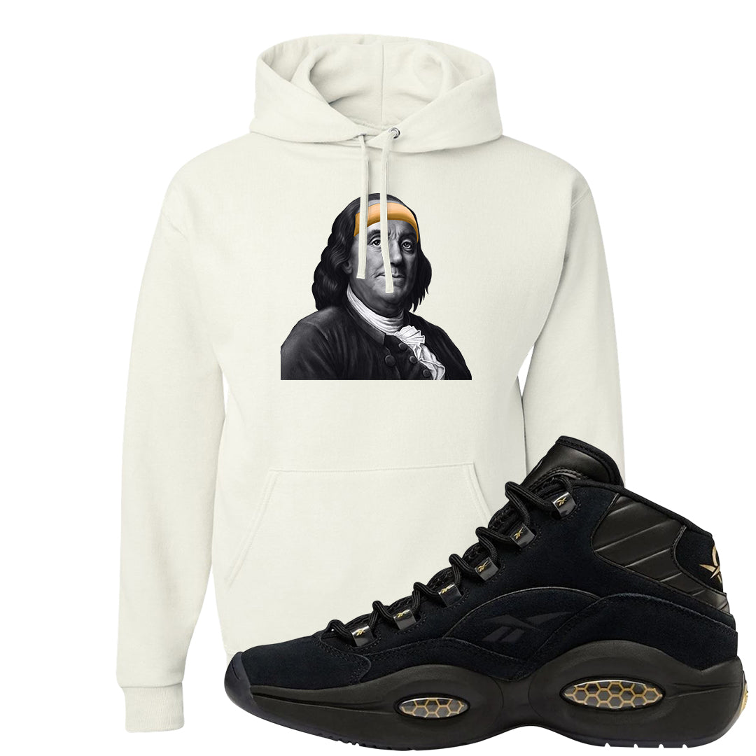 97 Lux Mid Questions Hoodie | Franklin Headband, White