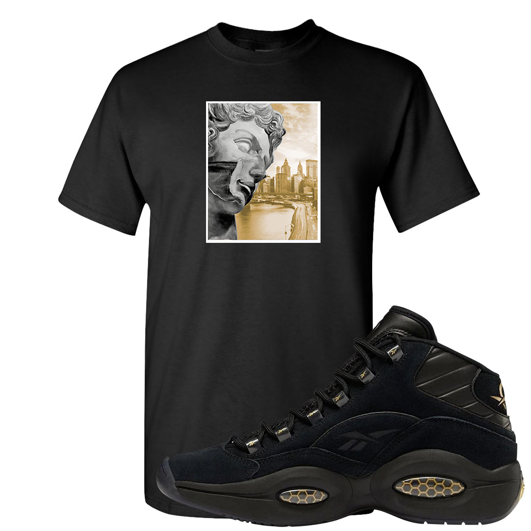 97 Lux Mid Questions T Shirt | Miguel, Black