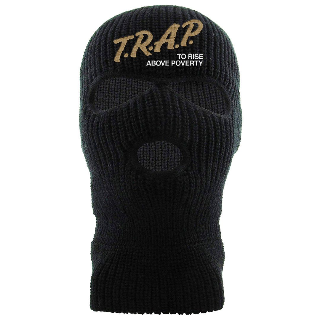 97 Lux Mid Questions Ski Mask | Trap To Rise Above Poverty, Black