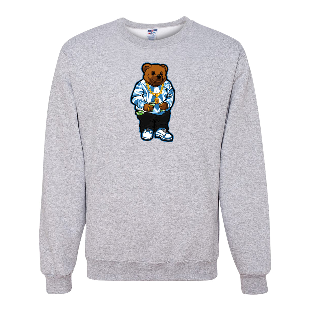 On To The Next Mid Questions Crewneck Sweatshirt | Sweater Bear, Ash