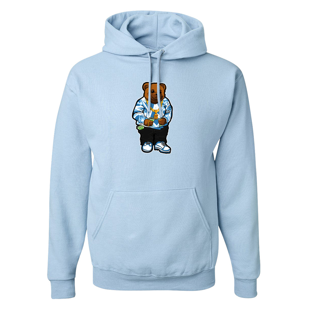 On To The Next Mid Questions Hoodie | Sweater Bear, Light Blue