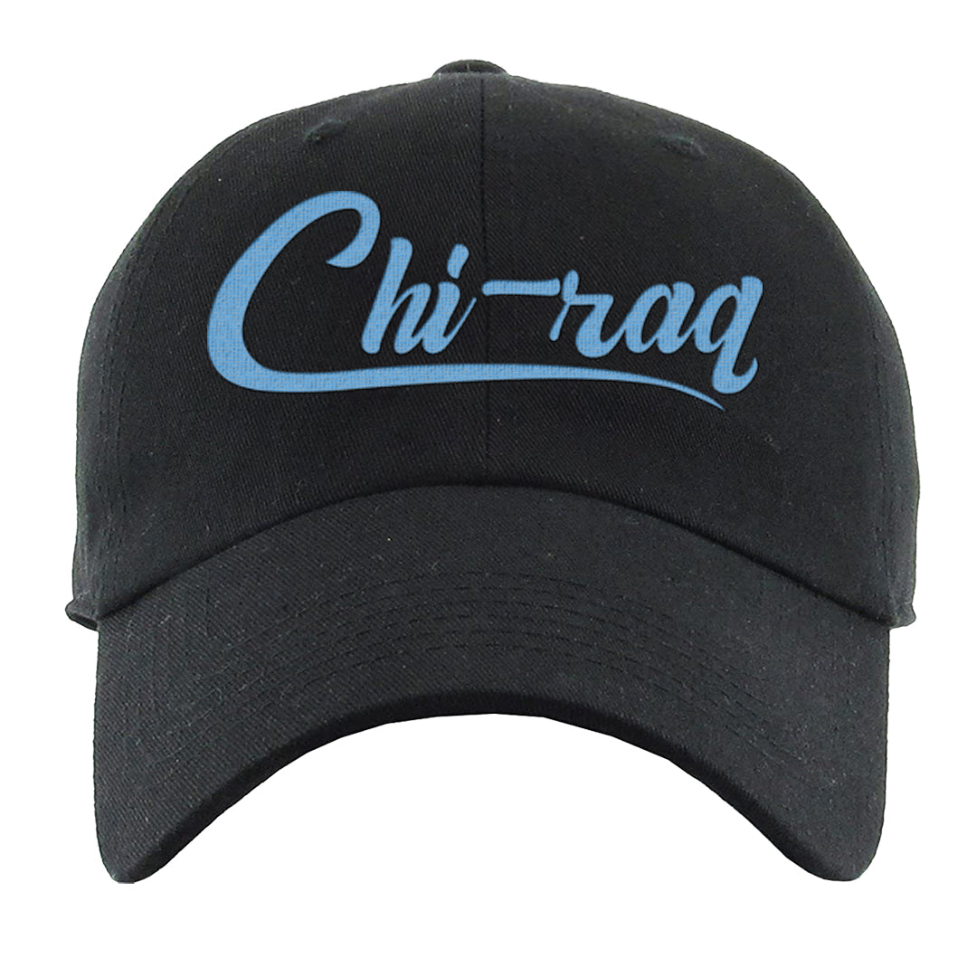 On To The Next Mid Questions Dad Hat | Chiraq, Black