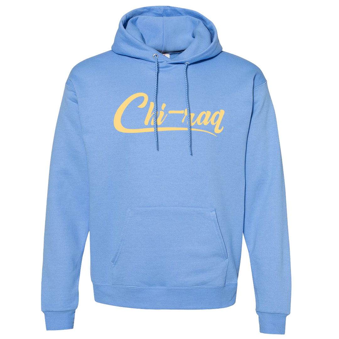 On To The Next Mid Questions Hoodie | Chiraq, Carolina Blue