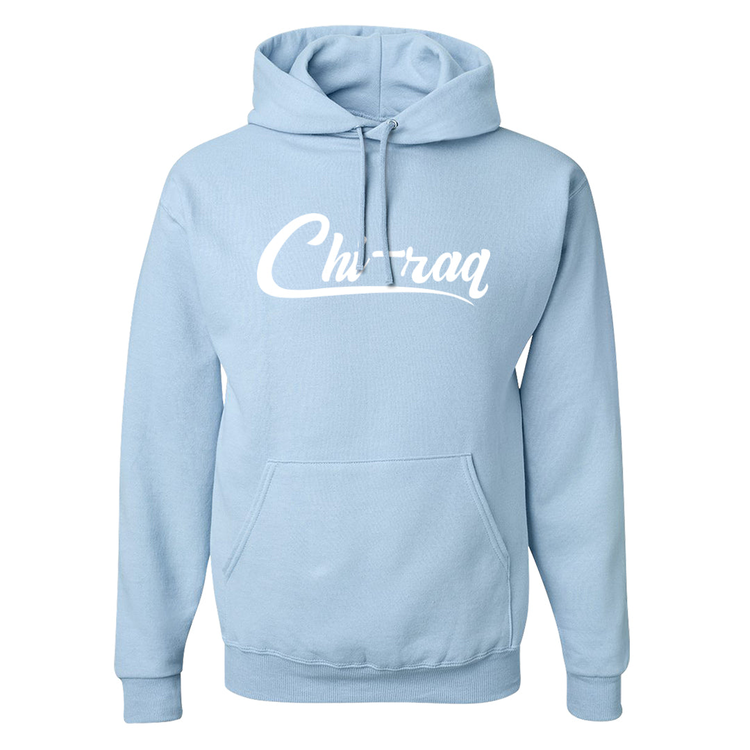 On To The Next Mid Questions Hoodie | Chiraq, Light Blue