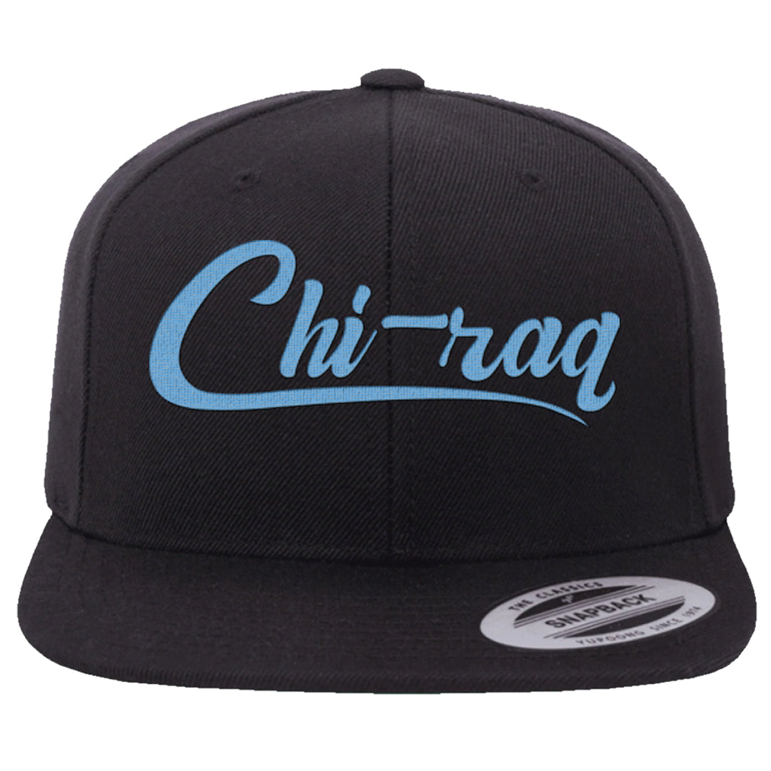 On To The Next Mid Questions Snapback Hat | Chiraq, Black