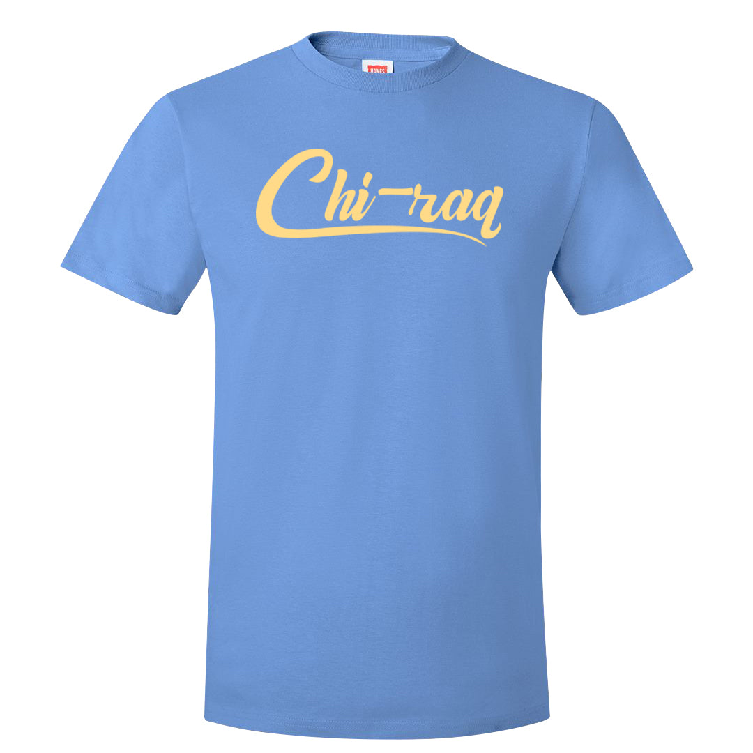 On To The Next Mid Questions T Shirt | Chiraq, Carolina Blue