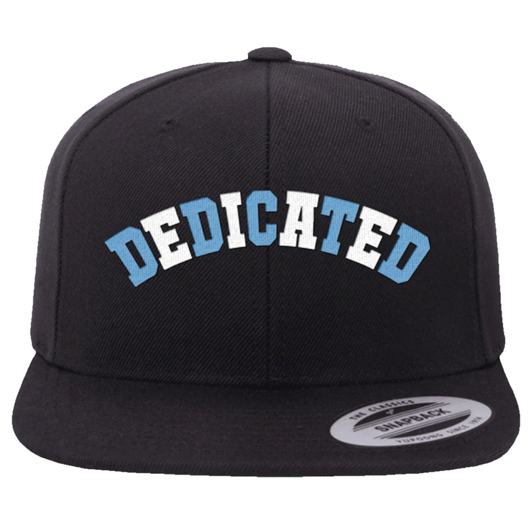 On To The Next Mid Questions Snapback Hat | Dedicated, Black