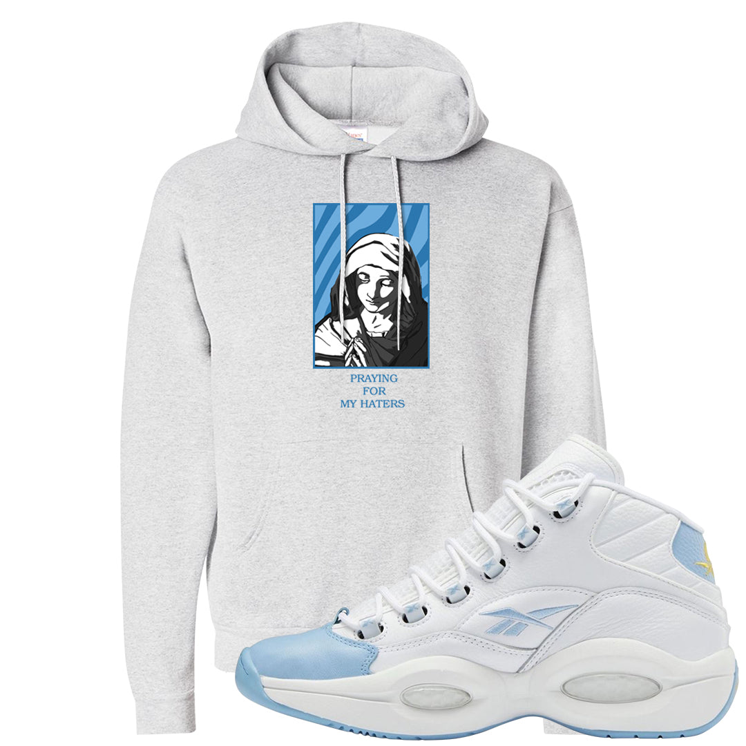 On To The Next Mid Questions Hoodie | God Told Me, Ash