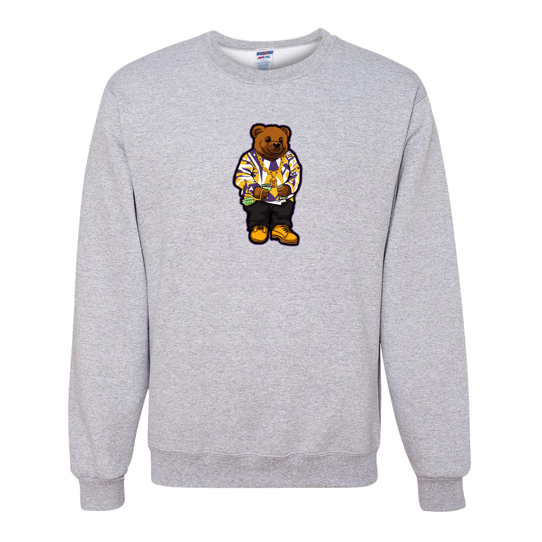 Yellow Toe Mid Questions Crewneck Sweatshirt | Sweater Bear, Ash